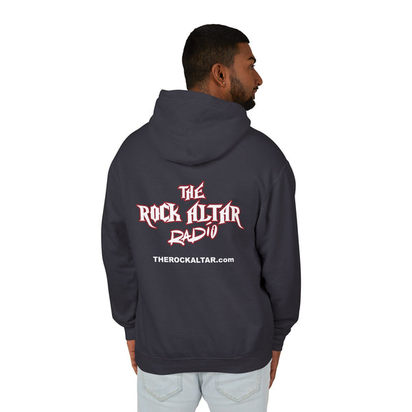 Rock Altar Radio Unisex Lightweight Hooded Sweatshirt - Perfect for Music Lovers