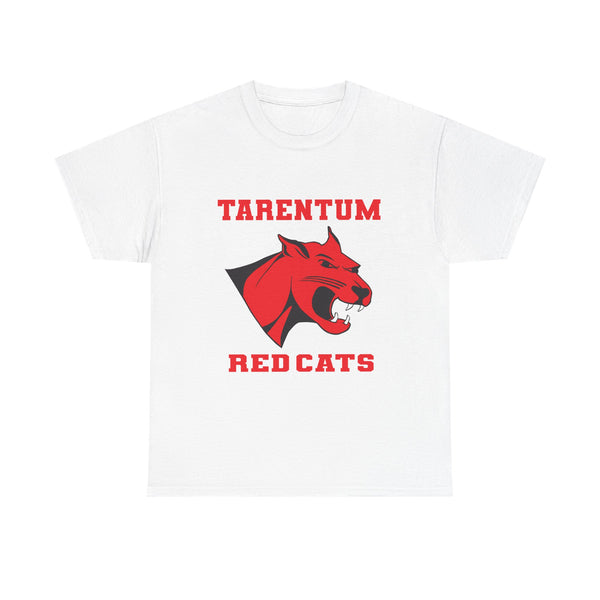 Red Cats T‑Shirt — Tarentum Red Cats Mascot Tee