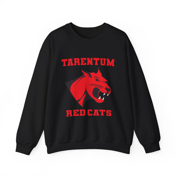 Red Cats Crewneck Sweatshirt — Tarentum Mascot Pullover