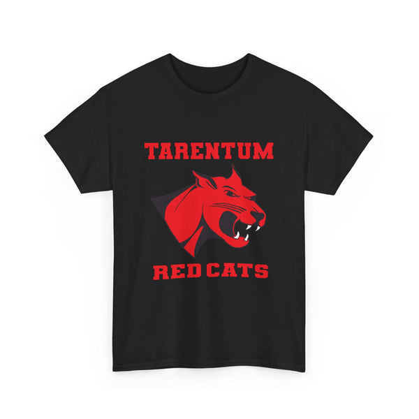 Red Cats T‑Shirt — Tarentum Red Cats Mascot Tee