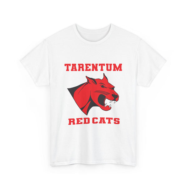 Red Cats T‑Shirt — Tarentum Red Cats Mascot Tee
